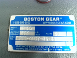  Boston F721-60KT-B5-G1 Gear Box 0.55 Input HP Ratio 60 Image