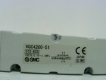  SMC VQC4200-51 Solenoid Valve 24VDC Coil Image