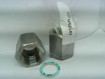 IFM US0041 Adapter 1" For Flow Meter (Lot of 2) Image