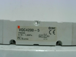  SMC VQC4200-5 Solenoid Valve 24VDC Coil Image