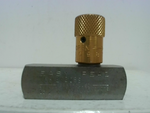  Deltrol EF20SS In-Line Flow Control Valve 1/4" NPTF 5000PSI 6.0GPM Image