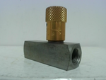  Deltrol EF20SS In-Line Flow Control Valve 1/4" NPTF 5000PSI 6.0GPM Image