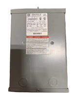  Square D 3S40F Dry-Type Distribution Transformer 480VAC Primary 120/240VAC Secondary 3kVA Image