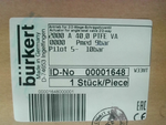  Burkert 00001648 Valve 2-Way Angle-Seat Actuator 5-10 Bar Image