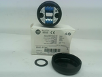  Allen Bradley 855E-BTMC /A Black 25mm Tube Base and Cap Image