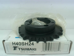  Tsubaki H40SH24 Bushing 24 Tooth QD-Bushed Roller Chain Sprocket Image