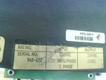  Kollmorgen Industrial Drives PSR4/5A-220-0001 Servo Power Supply 230VAC 20A 3PH Image