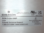  Emerson SOLA SDN 5-24-100P Power Supply 115/230V 24VDC 5A Image