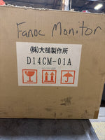  Fanuc A61L-0001-0096 Original CRT 14" Color Display Monitor D14CM-01A Image