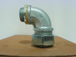  Eaton Crouse Hinds LT7590 3/4” Liquid Tight 90 Deg. Elbow Conduit Connector (10 pcs per box) Image