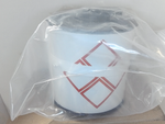  Brady B30-262-7569-CLP4B Thermal Transfer Label 4.13"x6.1" Red/White 39F443 Image