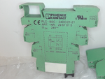  Phoenix Contact PLC-BSC-24DC/21-21 Relay Base 24VDC (Lot of 4) Image