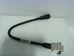  Keyence OP80616 Connector Cable for Barcode Readers 12-Female to 9-Pin D-Sub Female Image