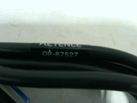  Keyence OP-87527 D-Sub Control Cable for SR-2000 Series Barcode Readers Image
