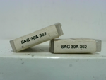  Littelfuse 8AG 30A 362 (Lot of 2 boxes of 5) Glass Cartridge Fuse 30A 32VAC/DC Image