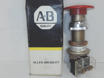  Allen Bradley 800H-DP6LD1 /C Push Button Red Jumbo Mushroom Head Explosion-Proof Image