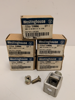  Westinghouse T225LA (5 PCS) Breaker Pressure Terminal #6 350 MCM CU JA KA LA Image