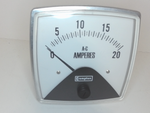  Crompton 016-02AA-LSNG-C6-S2 TE Connectivity Analog Ammeter w/ AC Scale Image