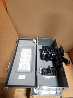  Square D H363A /F06 Fusible Safety Disconnect Switch Heavy-Duty 600V 100A Image