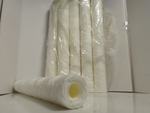  Aquasciences 5 Micron 20" FDA Polypropylene Wound Filter (lot of 10) 3"Diameter Image