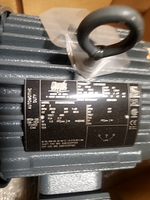  Lincoln Motors LM21085 BE Motor 2HP 184U 3510Rpm 460V 3PH Image