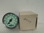  Numatics 214-117 Pressure Gauge 0 -100 PSI 1/8" Image