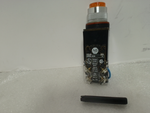  Allen Bradley 800MR-QT24K /D Push Button Orange 24V Lamp 85 Image
