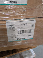  Panduit G1X2WH6 Type G PVC Wide Slot Wire Duct 1"W x 2"H x 6ft White 20 Pcs/Box 120FT Image