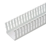 Panduit G3X4WH6 PVC Wide Slot Wire Duct 3"W x 4"H x 6ft White 10 Pcs/Box 60FT