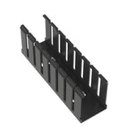 Panduit G2X4BL6 Type G PVC Wide Slot Wire Duct 2"W x 4"H x 6ft Black 10 Pcs/Box 60FT