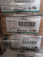 Panduit C2BL6 PVC 2" Wire Duct Cover 2.26" Width x 6ft White (20 Pcs/Box) 120FT Image