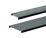 Panduit C2BL6 PVC 2" Wire Duct Cover 2.26" Width x 6ft Black (20 Pcs/Box) 120FT