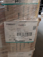  Panduit C4WH6 PVC 4" Wire Duct Cover 4.25" Width x 6ft White (20 Pcs/Box) 120FT Image