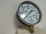  Marsh Bellofram J8064 General Service Gauge 3.5" Dial 1/4" NPT 600psi Image
