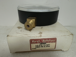  Marsh Bellofram J8064 General Service Gauge 3.5" Dial 1/4" NPT 600psi Image