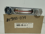  LDI Industries G635-05-A-1 Liquid Level Red Line Sight Glass Front Mount Image