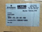  Bettis 300F-15-C4-02-004 Emerson Electric Valve Actuator EM-300 Series Image