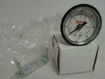  Nordson EFD 15W1001 Pressure Gauge 0-60 Psi 1/8" NPT Image