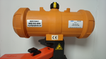  Georg Fischer +GF+ 199.233.007 Pneumatic PVC Ball Valve 150PSI Max Image