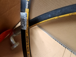  Parker 797TC-12 Hydraulic Hose 3/4" PTS ID DTSQR7BM 6FT Compressor Discharge 6000psi Image
