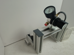  Master Pneumatic R55-1L15 Mini Piston Regulator 300psi Adjustabe 0-15psi Image