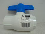  Spears 1" IPS PVC Ball Valve 150psi NPT Female 2621-010 Image