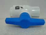  Spears 1" IPS PVC Ball Valve 150psi NPT Female 2621-010 Image