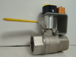  Apollo CF8M Ball Valve 2" w/ IFM IN5327 Proximity Sensor 36VDC Image