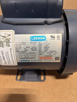  Leeson M6C17FB7J 3/4HP AC Motor 56 1725 RPM 115/208-230VAC 1-PH TEFC Image
