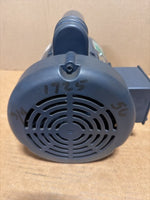  Leeson M6C17FB7J 3/4HP AC Motor 56 1725 RPM 115/208-230VAC 1-PH TEFC Image