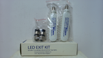  Bulbrite 707550 LED/EX-KT Exit Red Light Retrofit Kit 120VAC 1W Image