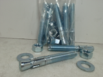  Powers 3/4" x 5 1/2" Power-Stud Wedge Anchors (Lot of 8) I+1 Image
