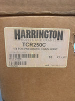  Harrington TCR250C 1/4 Ton Pneumatic Chain Hoist Image