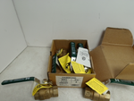  Hammond 8901 600WOG Brass Ball Valve (Lot of 6) 150WSP 3/4" Image